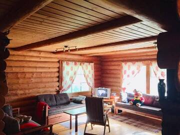 Фото номера Коттедж с 3 спальнями Дома для отпуска Unien Koti Cottage г. Mattila 42