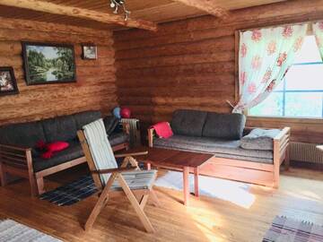Фото номера Коттедж с 3 спальнями Дома для отпуска Unien Koti Cottage г. Mattila 10